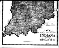 Indiana State Map - Below, Boone County 1878 Microfilm